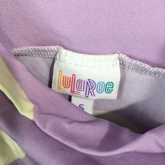 NWT Women’s LulaRoe Azure Stretch Polka Dot Print Buttery Soft Skirt XS - Picture 2 of 3